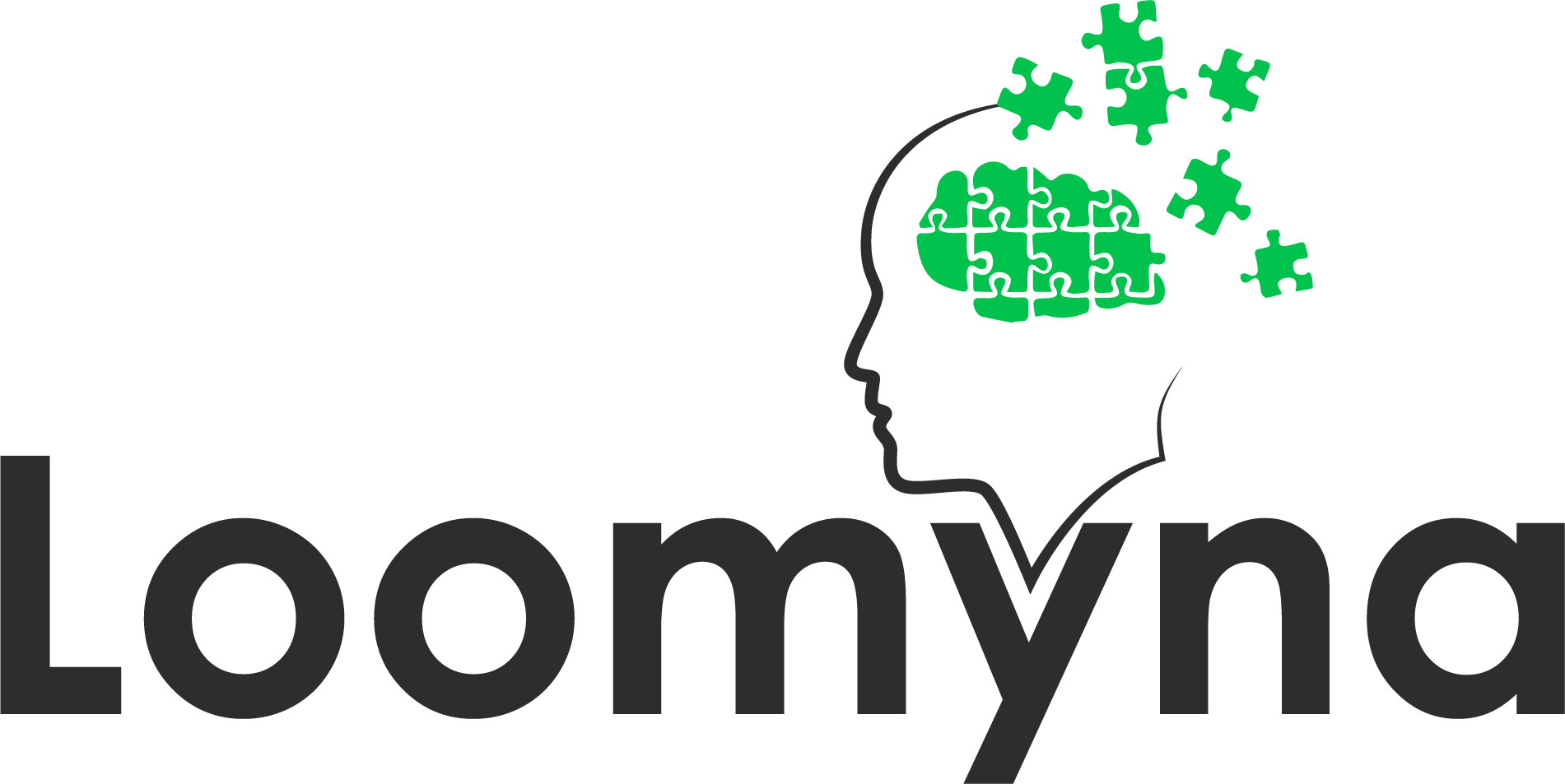 Loomyna logo tilted 10 degrees